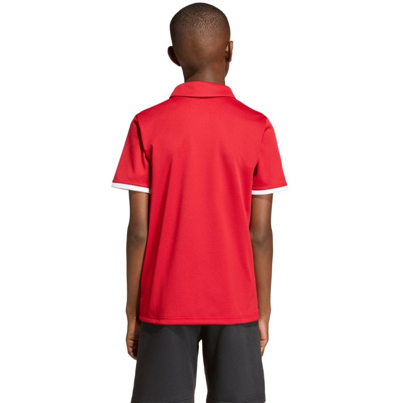 adidas Entrada 26 Polo T-shirt for kids red JZ6626