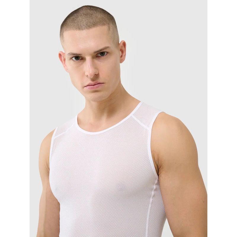 Men's quick-drying cycling tank top 4F 4FWSS25TFSLM433-11S *Kategoria tymczasowa Your Sports Performance