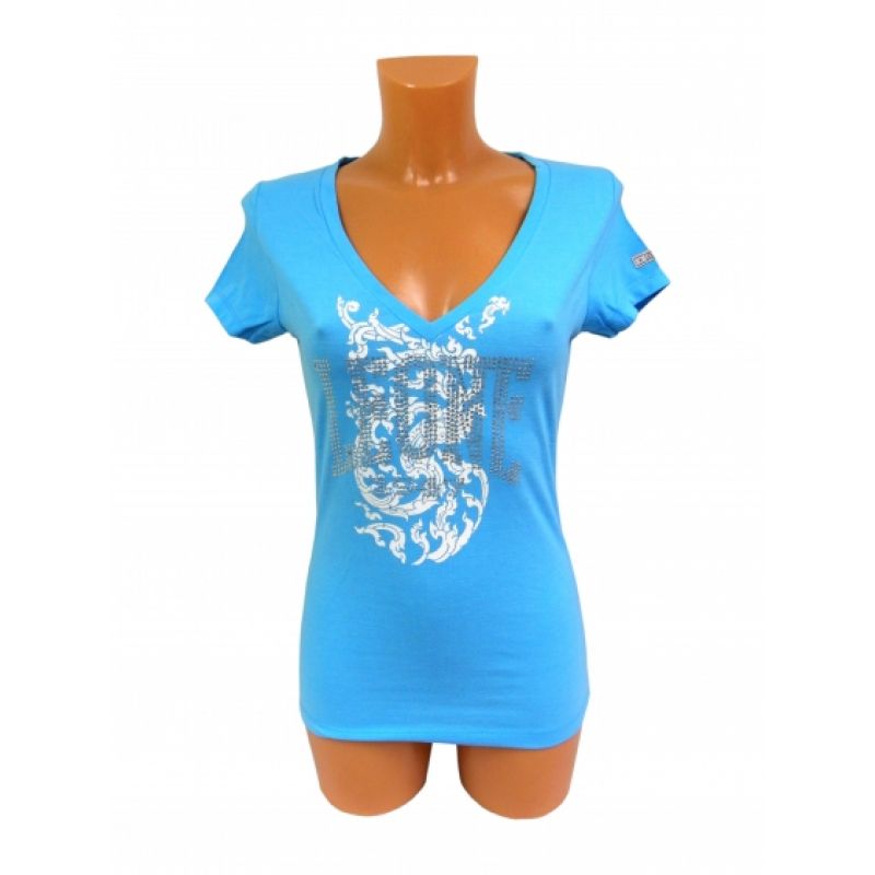 Women's T-shirt LEONE LW1011/S16 turquoise "M" In preparation Your Sports Performance