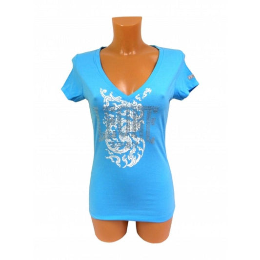 Women's T-shirt LEONE LW1011/S16 turquoise "M" In preparation Your Sports Performance