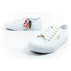 Lee Cooper women's sports shoes sneakers fashionable white comfortable Lee Cooper