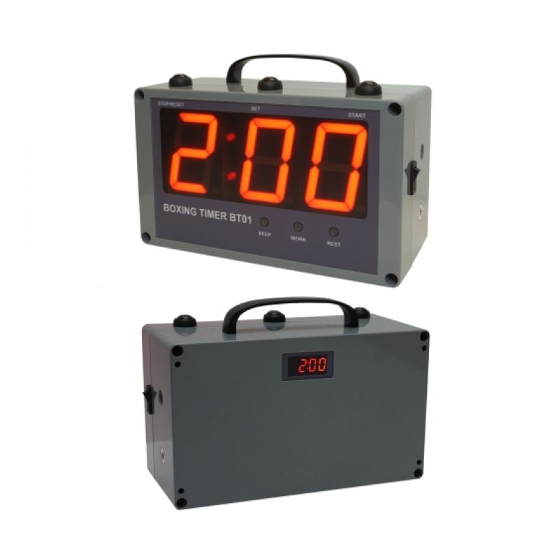 Interval timer with dual display - BT01-W In preparation Your Sports Performance