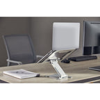 GEMBIRD FOLDABLE NOTEBOOK STAND 15.6" SILVER