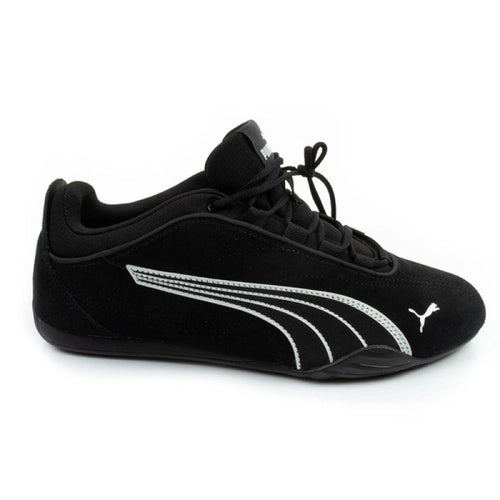 Puma women's sports shoes Catch Soleil SD black natural leather fashionable Puma