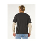RIP CURL Inner Visions Smashed L/S Tee Black
