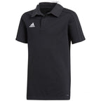 T-Shirt adidas Condivo 18 Cotton Polo JR CF4373 black Clothing/Lifestyle/T-shirts Adidas