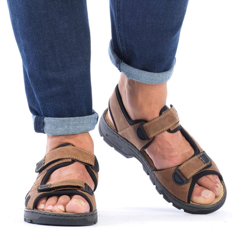 Velcro sandals Rieker M 26156-25 RKR447B Footwear/Outdoor/Rieker Your Sports Performance