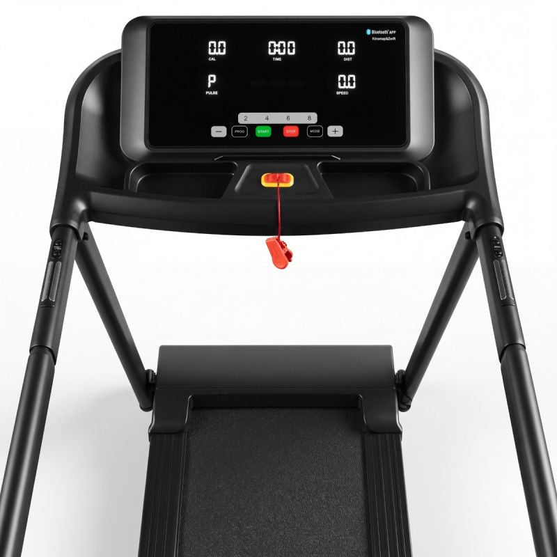 Spokey MOVI electric treadmill with handrails