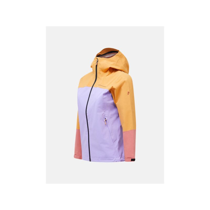 Peak Performance W Trail Hipe Shell Jacket Pink Peak Performance