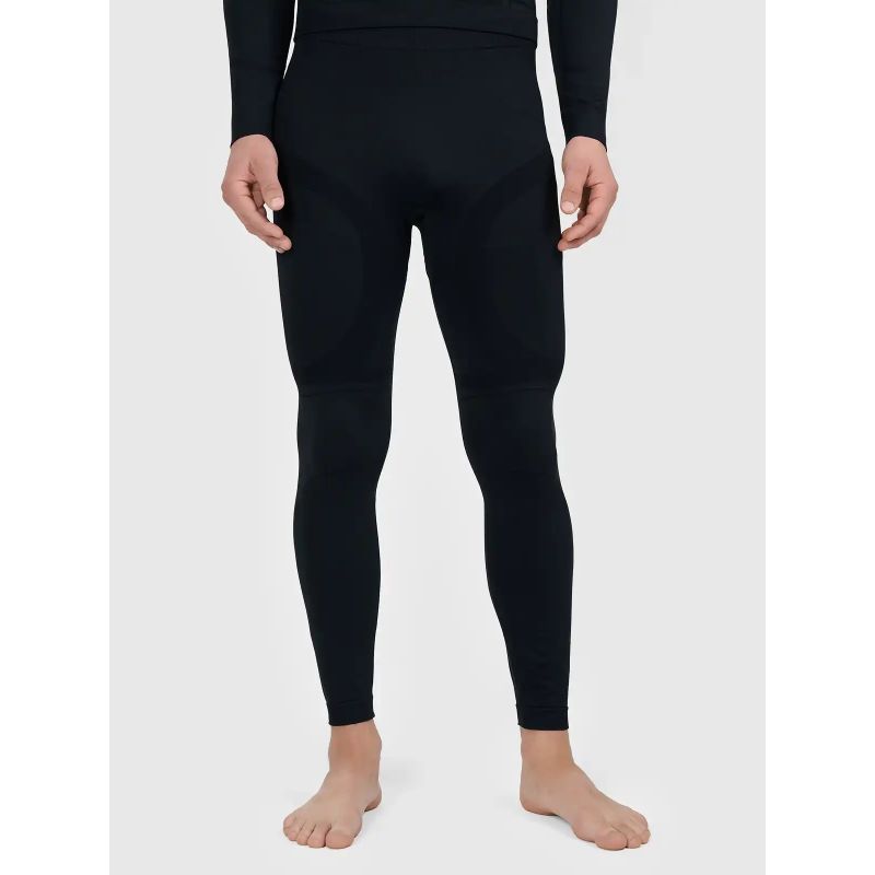 Seamless thermal ski underwear with quick-drying finish – men's leggings 4F4FWAW26USEAM310-20S