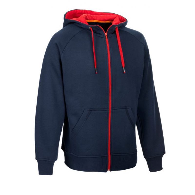 SELECT Sweatshirt ZIP Hoody WILLIAM navy navy Clothing/Football/Select Select