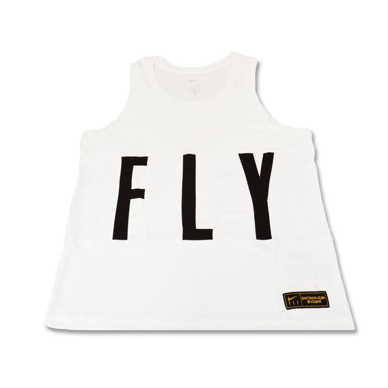 Nike Swoosh Fly Jersey Wmns White/Black - DC7907-100 Nike