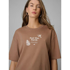 Women's regular printed T-shirt 4F 4FRSS26TTSHF3704-83S 4f