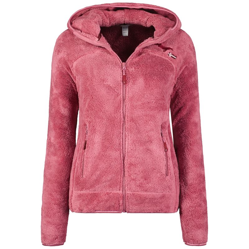 Women's fleece Geographical Norway UPALOOD BPINK DB lady 047-1 BLUSH PINK (WZ4197F/GN-ROSE BLUSH) In preparation Your Sports Performance