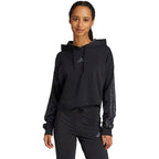 adidas Essentials 3 Stripes Print French Terry Hoodie W JC6244 Clothing/Lifestyle/adidas Adidas