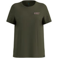 Women’s short-sleeve ODLO T-shirt crew neck s/s COTTON BLEND UNLIMITED, green