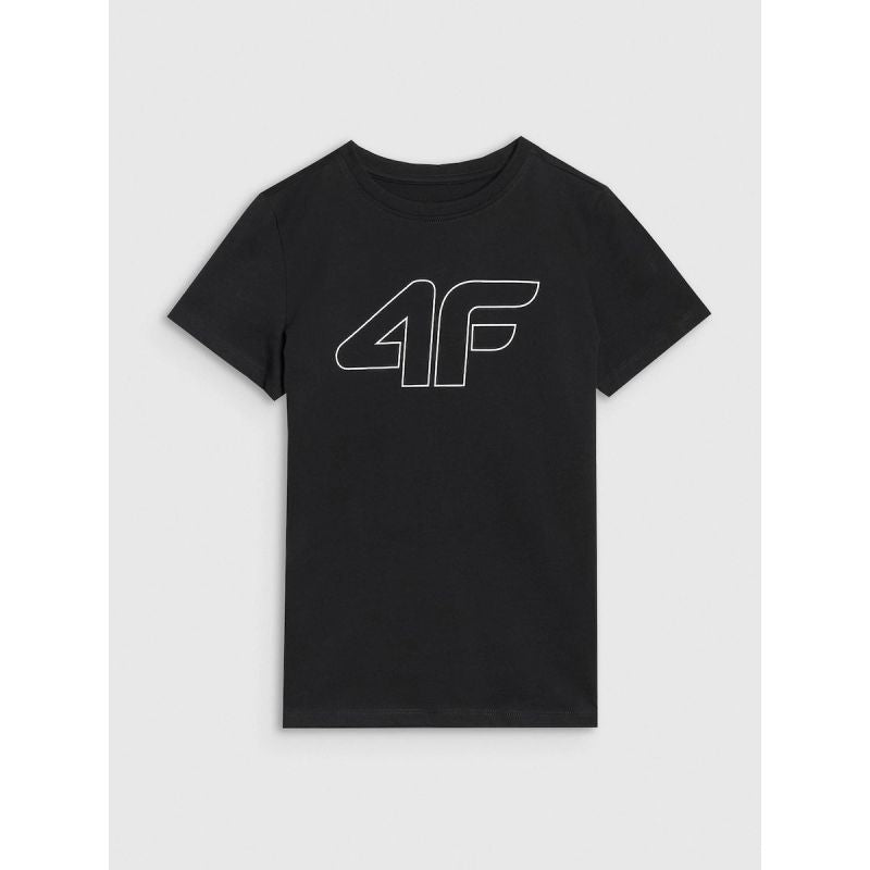 Girls' regular printed T-shirt 4F 4FJWSS25TTSHF2176-20S 4f