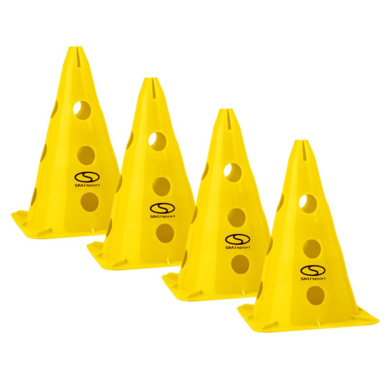 Set of 4 training cones - 30 cm yellow / PT4-13H-Y In preparation Your Sports Performance