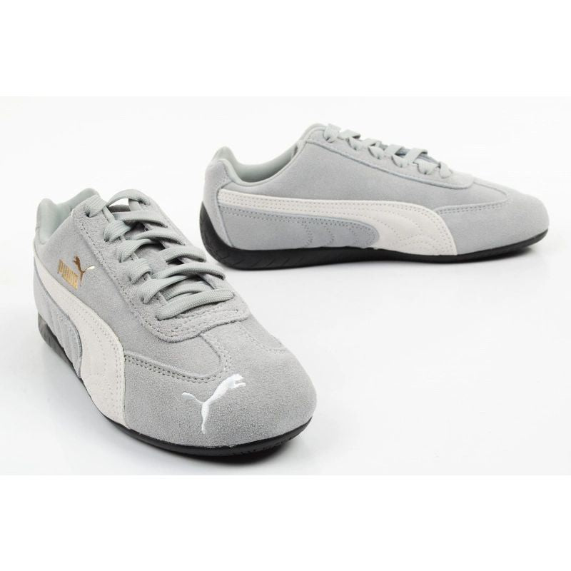 Puma Speedcat OG Jr youth sports shoes suede gray fashionable