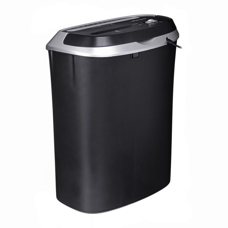 Activejet ASH-1201D shredder, P-3, 25 l, 5x38 mm shreds, 12 sheets, black and silver. Urządzenia biurowe/Niszczarki Your Sports Performance
