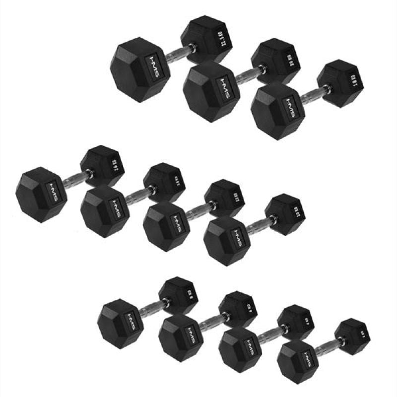 HMS HEX PRO 22.5 kg dumbbell Accessories/Training equipment Your Sports Performance