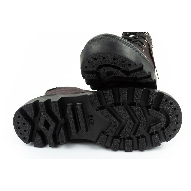 Women's sports shoes, ankle boots, Palladium Pallabrousse, black In preparation Your Sports Performance