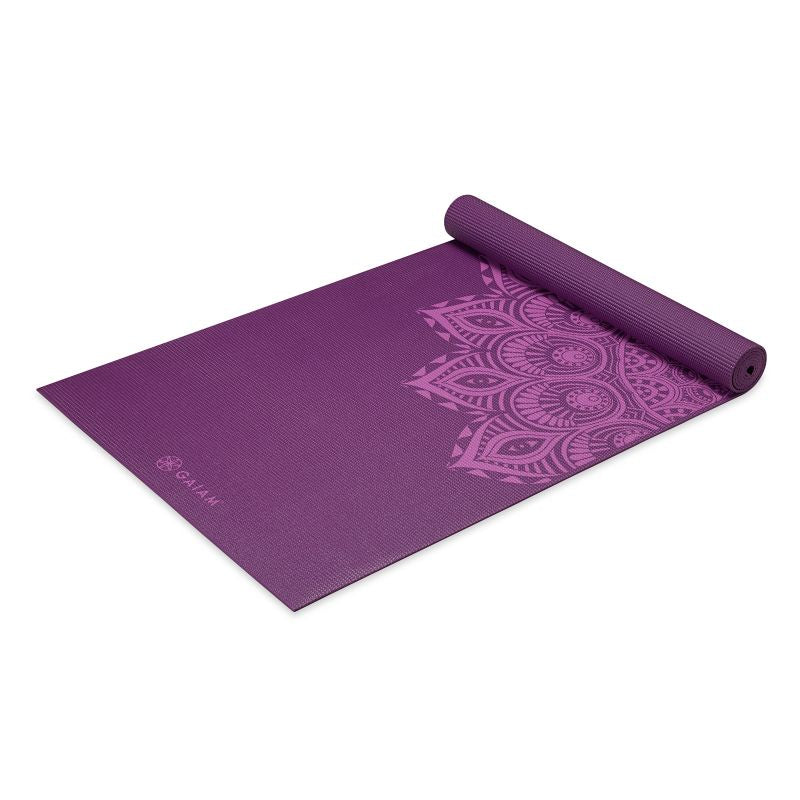Yoga Mandala Purple Mandala 6mm GAIAM 62202 Accessories/Training equipment Your Sports Performance