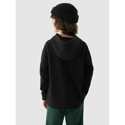 Boys' regular hooded fleece 4F Junior 4FJWAW24TFLEM213-20S *Kategoria tymczasowa Your Sports Performance