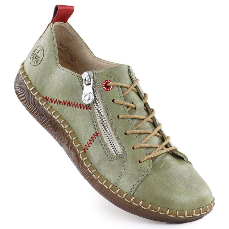 Rieker N2401-54 comfortable green women's shoes To be categorized Your Sports Performance