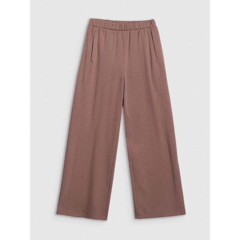 Women's wide-leg sweatpants 4F 4FRAW25TTROF1614-82S *Kategoria tymczasowa Your Sports Performance