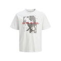 Jack&Jones T-shirt Rolling Stones JPRBLUSTONES SS TEE 12284292 WHITE To be categorized Your Sports Performance