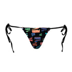 Bikini Puma Swim Women Side Tie Tanga String 1P Bikini Bottom 938066-01 Clothing/Swimming Puma