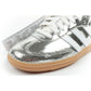 Adidas women's sports shoes Samba OG silver sneakers fashionable leather adidas