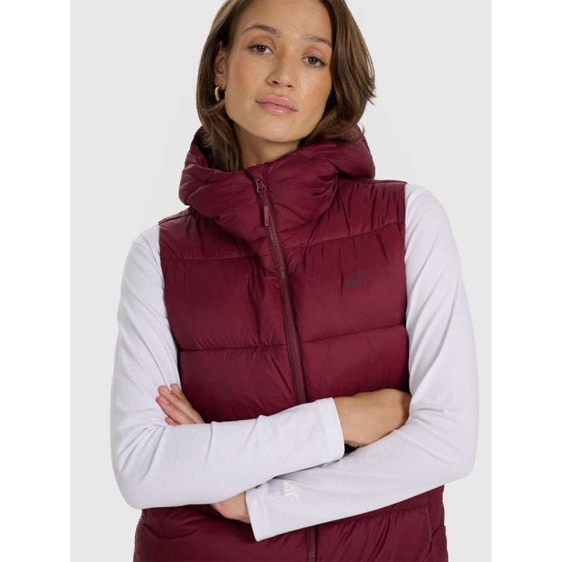 Women's down vest with synthetic filling 4F 4FRAW25TVJAF326-60S 4f