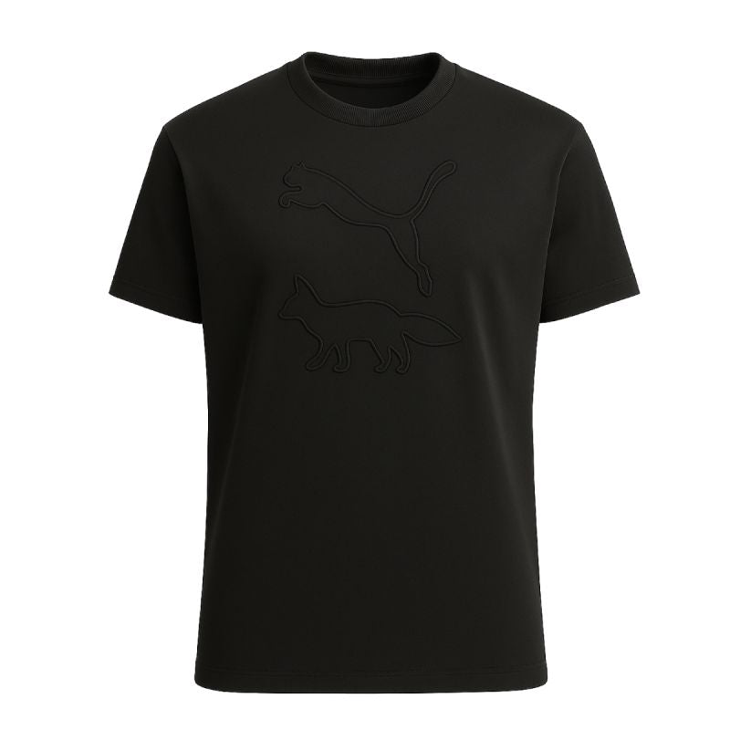 MAISON KITSUNE X PUMA T-shirt Puma Black - 532327-01 Puma