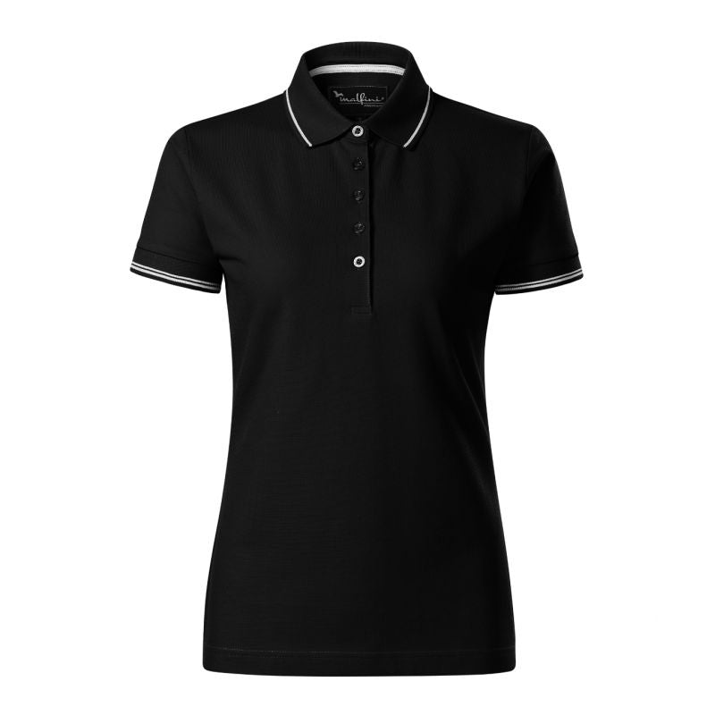Malfini Perfection plain polo shirt W MLI-25301 black Clothing/Lifestyle/T-shirts/Malfini Malfini