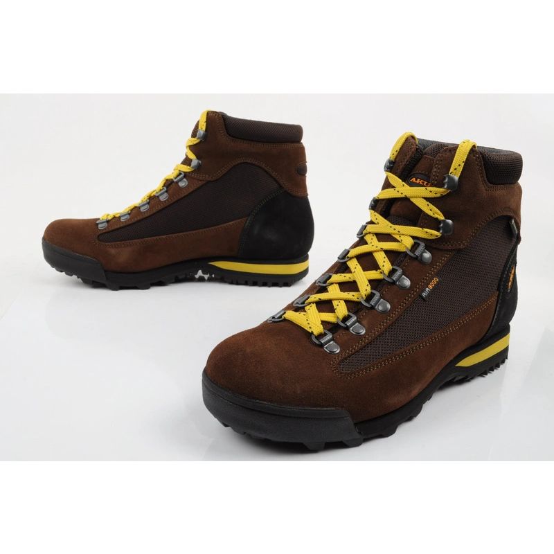 Aku women's Slope GTX leather ankle boots, brown