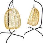 COCOON HANGING CHAIR 105x195CM BROWN Home and Garden/Garden Your Sports Performance