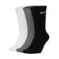 Nike Everyday Lightweight Crew 3Pak SX7676-964 Socks Clothing/Training/Socks/Unisex Nike