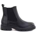 Women's leather ankle boots, black Sergio Leone BT-01-S