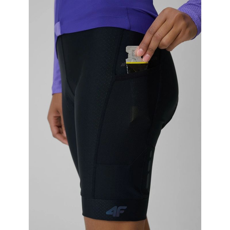 Women's cycling shorts with foam and gel pad 4F 4FRSS26TFSHF1733-20S 4f