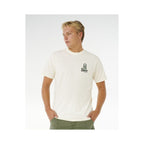 RIP CURL Vaporcool Search Stack Tee Men's White