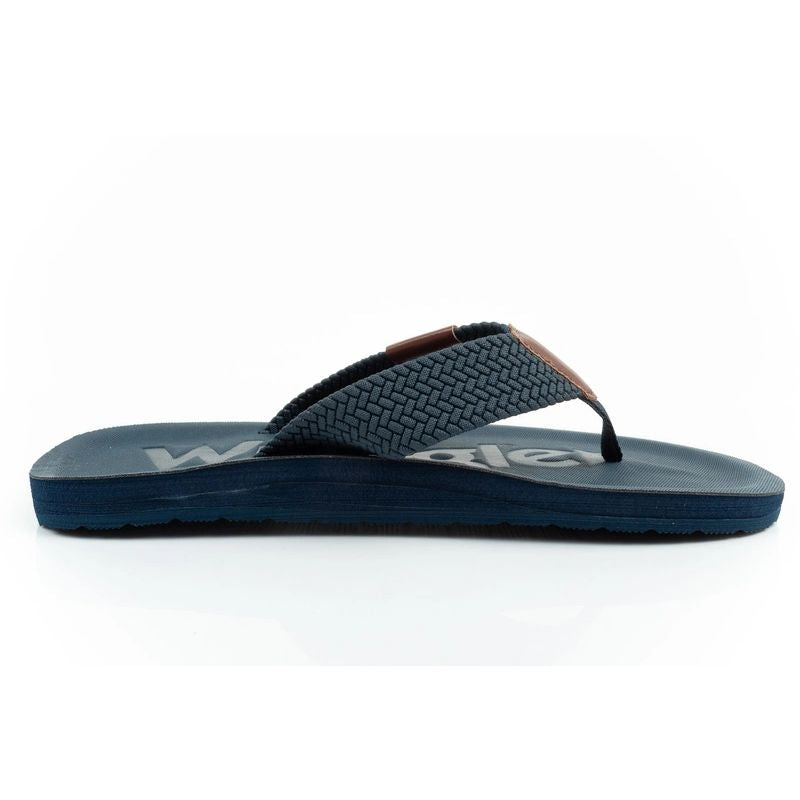 Wrangler men's Zane Flipflop navy blue flip-flops Wrangler