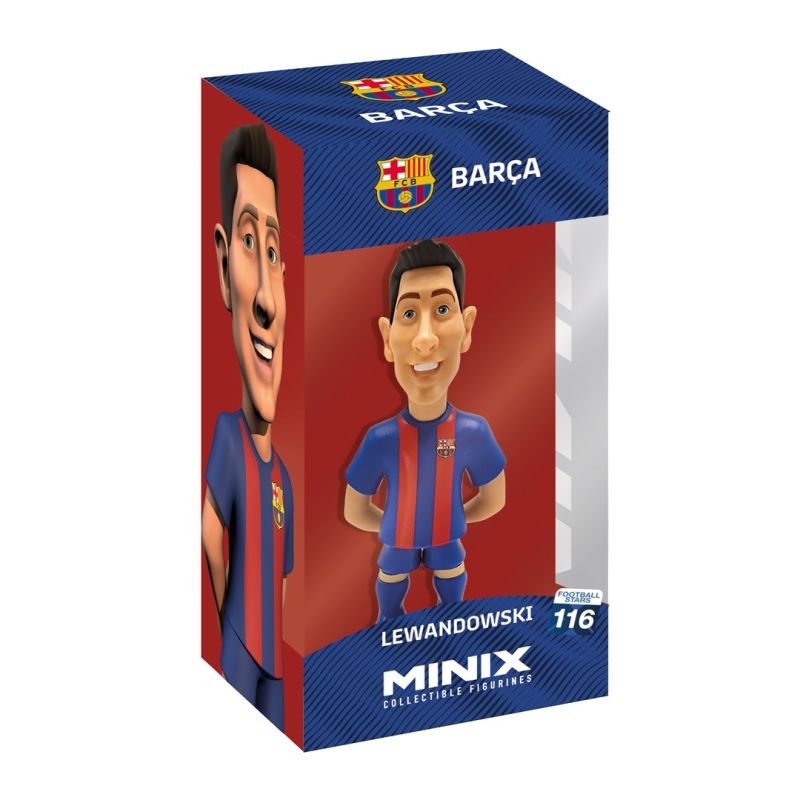 MINIX FC BARCELONA - ROBERT LEWANDOWSKI (Gry i zabawki) Figurki/Kolekcjonerskie Your Sports Performance