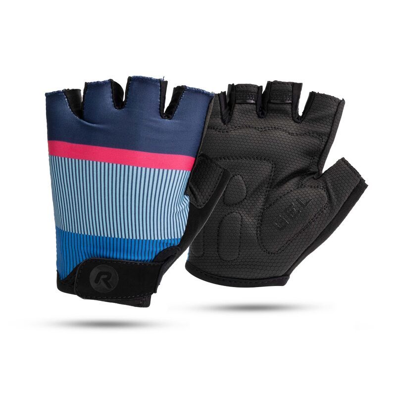Rogelli IMPRESS II women's gloves blue S Rogelli/Rower/Woman/Akcesoria/Rękawiczki Letnie Your Sports Performance