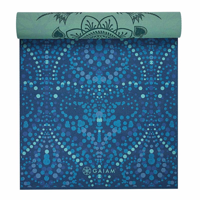 Mystic 6mm double-sided yoga mat GAIAM 62899 Accessories/Training equipment Your Sports Performance