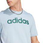 adidas Essentials Single Jersey Linear Embroidered Logo Tee M IJ8651 Clothing/Training Adidas