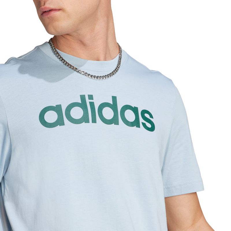 adidas Essentials Single Jersey Linear Embroidered Logo Tee M IJ8651 Clothing/Training Adidas