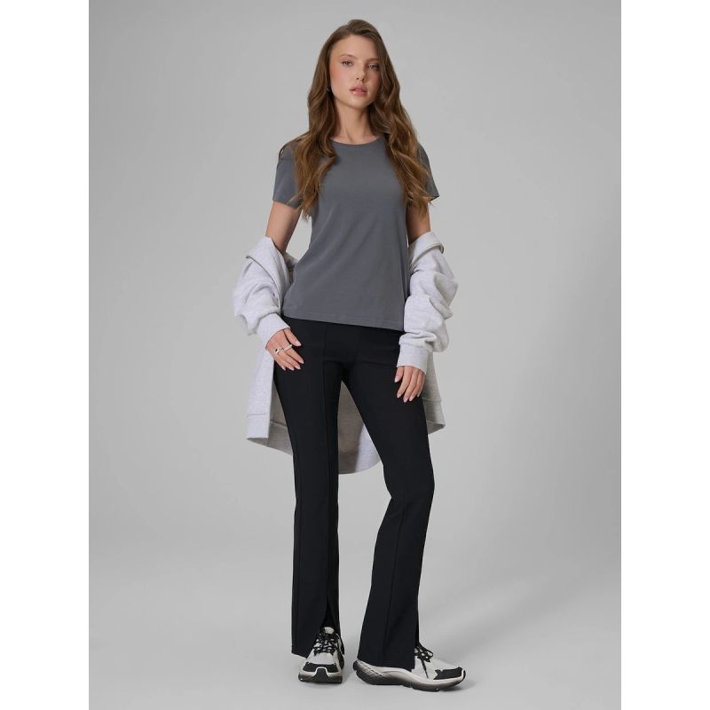 Women's slim plain T-shirt 4F 4FRSS26TTSHF3628-24S 4f