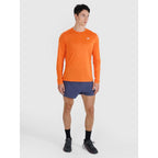 Men's quick-drying running longsleeve 4F 4FWSS25TFLOM326-70S